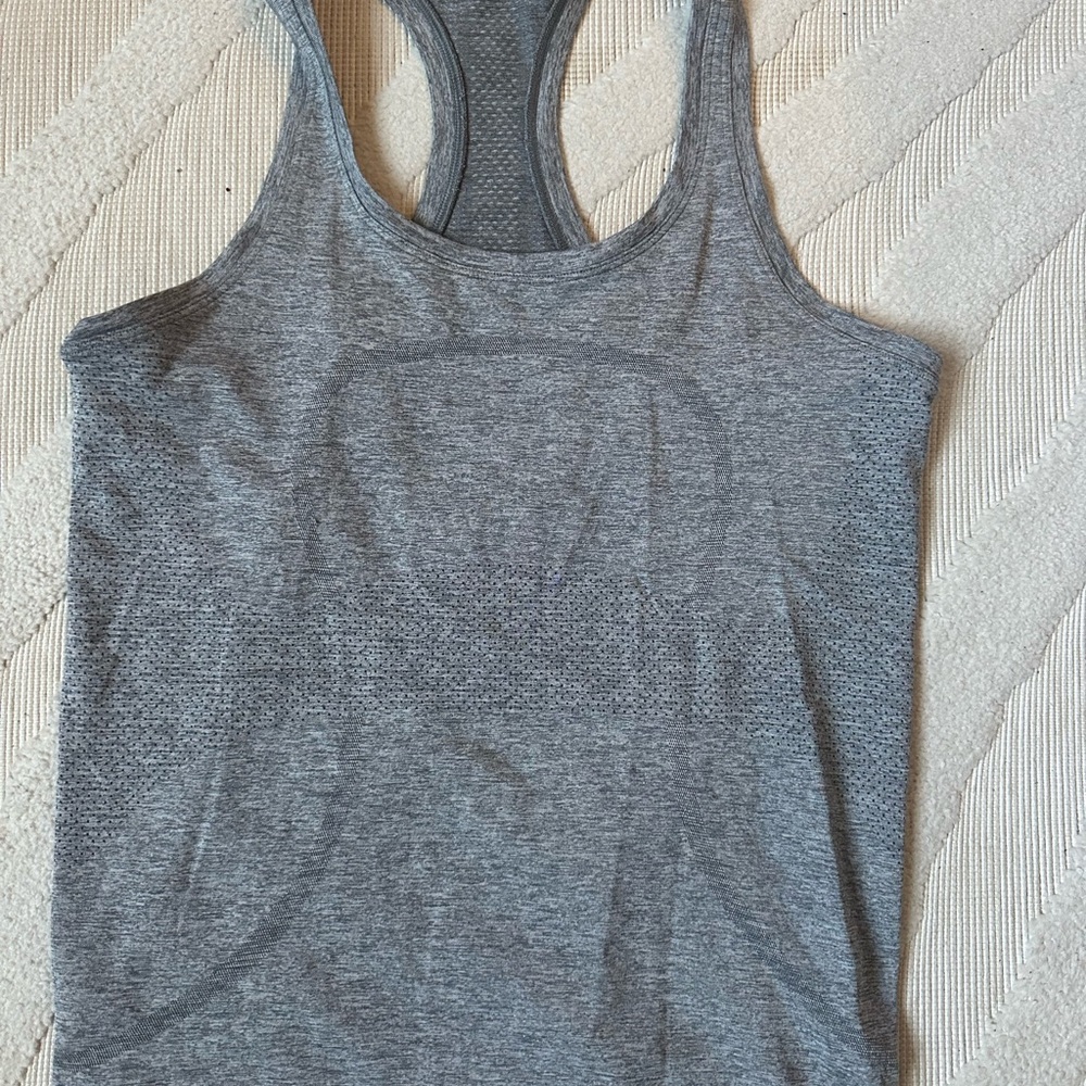 Peloton Charcoal Racerback Tank Top